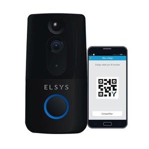 Vídeo Porteiro Wi-fi Modulo Externo ESL-VPW1 com QR Code e Visão Noturna - Elsys