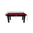 Ver imagem 2 de Mesa Sinuca Bilhar Mdf 1.85 X 1.07 Procópio - Vinho