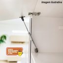Ver imagem 5 de Armário de Cozinha Completa 120 com Balcão com Tampo 9 Portas Line Freijó Gris