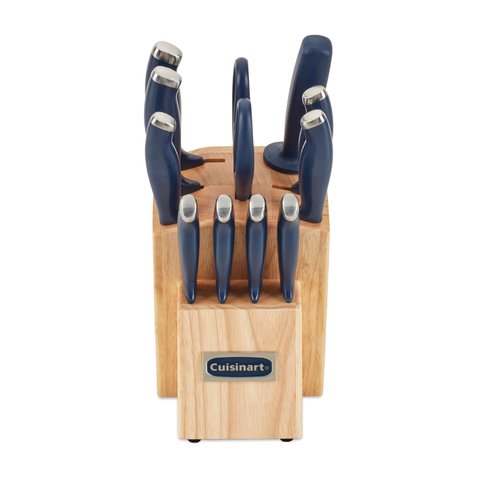 Conjunto de Facas Cuisinart Color Pro 12 Peças, Azul Navy