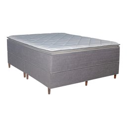 Colchão King Molas Ensacadas Vision + Base 193x203x71 Bom Pastor - 1