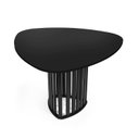 Ver imagem 1 de Mesa de Jantar Orgânica 4 Lugares 120x118cm MDF Preto - Straub Web