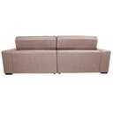 Ver imagem 6 de Sofá Retrátil e Reclinável 2,35m Molas Ensacadas Cama inBox Style Thermo Gel Linho Bege Escuro