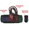 Kit de Teclado e Mouse Gamer + Headset Mouse Gamer - 2