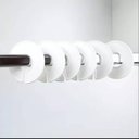 Ver imagem 4 de Kit 25 Separador e Organizador de Cabides Araras por Tamanho Plaquinha Divisor de Plástico