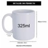 Caneca Xícara Orgulho Nordestino Cc em Cerâmica 325ml - 2