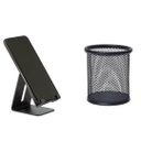 Ver imagem 1 de Porta Caneta Lápis Treco C/ Suporte Celular Tablet de Mesa