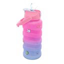 Ver imagem 3 de Garrafa Squeeze Gradiente 2 Litros Lyor Vermelho e Azul