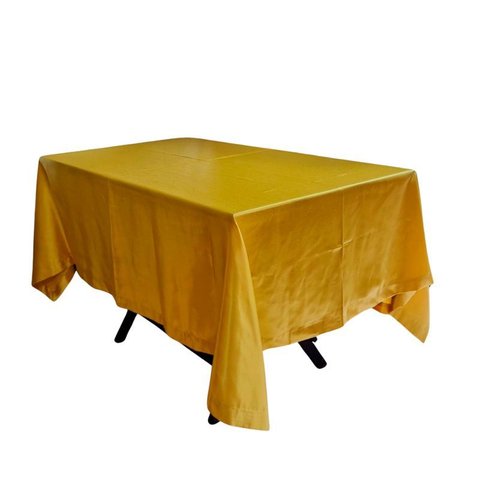 Toalha de Mesa Shantung Seda 1,60x2,00m (6 Lugares) | Magic Enxovais ? Dourado