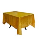 Ver imagem 1 de Toalha de Mesa Shantung Seda 1,60x2,00m (6 Lugares) | Magic Enxovais ? Dourado