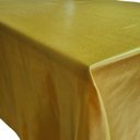 Ver imagem 2 de Toalha de Mesa Shantung Seda 1,60x2,00m (6 Lugares) | Magic Enxovais ? Dourado
