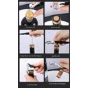 Ver imagem 4 de Kit Acessórios Abridores de Garrafas Vinhos Artigo para Bar e Presente