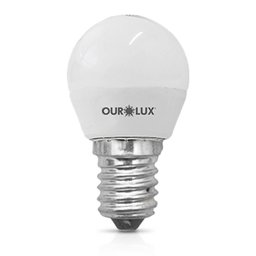 Lâmpada Superled Bolinha G45 de 4 Watts e 2700k - 20008 - Ourolux Lamp.superled S30 4w Bolin.biv.270 - 1 Lâmpada Superled Bolinha G45 de 4 Watts e 2700k - 20008 - Ourolux Lamp.superled S30 4w Bolin.biv.270 - 1