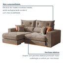 Ver imagem 4 de Sofá Retrátil e Reclinável Molas Ensacadas Pillow Top 25cm 3 Lugares 230cm Columbia