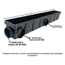 Ralo Externo Quintal 6x50 Inox 304 Quadrangular Cocho Branco - 5