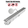 Ralo Externo Quintal 6x50 Inox 304 Quadrangular Cocho Branco - 4