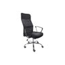 Cadeira de Escritório Trevalla Tl-cde-02-1b Preta com Estofado de Malha - 1