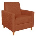 Ver imagem 1 de Poltrona Decorativa Paris 78 Cm Boucle 3303 Ezz