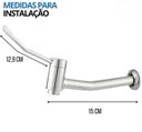 Ver imagem 2 de Torneira Hospitalar Slim 3010 Parede Clínica Pne