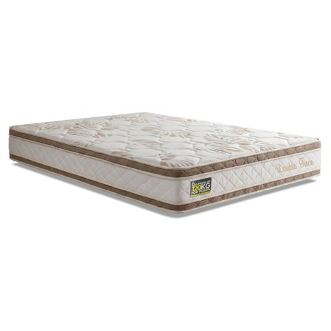Colchão Casal Molas Ensacadas D33 Double Face 138x188x27cm Hellen - Suporta até 120 kg por Pessoa
