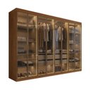 Ver imagem 3 de Guarda-Roupa Casal 8 Portas com 8 Portas Reflecta com LED Paris Yescasa