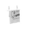 Porta Toalha Pano Suporte Cozinha Encaixe sem Furar Branco - 1