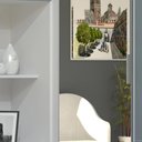 Ver imagem 7 de Guarda Roupa Solteiro Modulado Cp04 Taiga Branco/grey L01 - Mpozenato