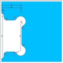 Ver imagem 5 de Dobradiça Dourada Vidro / Vidro 1010 180º Modelo GV48 em Aço Inox 304 - Porta Vidro Box