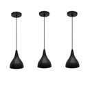 Ver imagem 1 de Kit com 3 Luminária de Teto Pendente Cone 620 Alumínio com Pintura Eletrostática Soquete E27