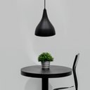 Ver imagem 2 de Kit com 3 Luminária de Teto Pendente Cone 620 Alumínio com Pintura Eletrostática Soquete E27