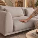 Ver mais imagens de Sofá Living 4 Lugares com Almofadas 230cm Siena