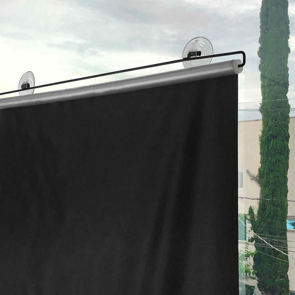 Cortina Automatica Retratil Isolamento Termico Blackout 58x125 - 3
