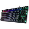 Teclado Gamer Fortrek Fearless 80 Tkl Preto - 4