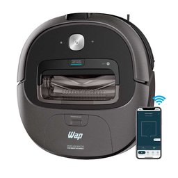 Aspirador Robô Bivolt com Amazon Alexa e Google Assistente Robot Wconnect Wap - 3 Aspirador Robô Bivolt com Amazon Alexa e Google Assistente Robot Wconnect Wap - 3