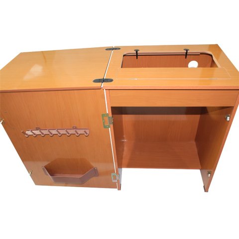 Gabinete de Máquina de Costura Tipo Singer Cedro