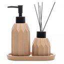 Ver imagem 1 de Conjunto 3 Peças para Banheiro Aromatta 290ml Terracota Wolff