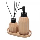 Ver imagem 3 de Conjunto 3 Peças para Banheiro Aromatta 290ml Terracota Wolff