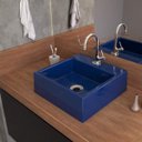 Ver imagem 1 de Kit Cuba Q355 Torneira 1198 Metal Válvula 1 Polegada Sifão Pvc Flexível Compace