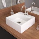 Ver imagem 1 de Kit Cuba Q355 Torneira 1198 Metal Válvula 1 Polegada Sifão Pvc Flexível Compace