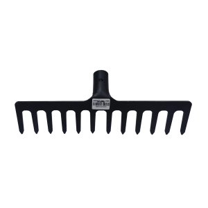 Kit 2 Ancinho de Aço 12 Dentes 33cm sem Cabo - Volpato