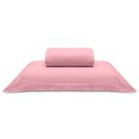 Ver imagem 1 de Jogo de Cama Buettner Solteiro King Malha Liso 2 Peças Image Rose