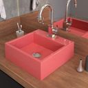 Ver imagem 1 de Kit Cuba Q355 Torneira Luxo 1195 Metal Válvula Click 1 Polegada G Sifão Pvc Flexível Compace