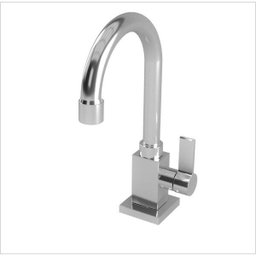 Kit Cuba Q355 Torneira Luxo 1195 Metal Válvula Click 1 Polegada G Sifão PVC Flexível Compace - 4