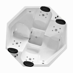 Spa Redondo Berlim Completo com Hidro em Acrílico - 127v - 1