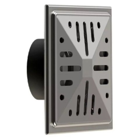 Nível Ladrão / Nivelador em Inox Square para Piscina de Alvenaria