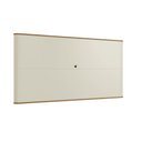 Ver imagem 2 de Painel Suspenso para Tv Sala de Estar 217cm 100% Mdf Cor:louro com Luna