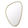 Espelho Orgânico 60x40cm Moldura Abs Dourado - 6