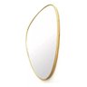 Espelho Orgânico 60x40cm Moldura Abs Dourado - 1
