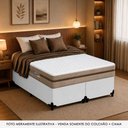 Ver imagem 6 de Cama Box Casal Sintético Bipartido + Colchão Molas Ensacadas Royal Sleep Bioclassic 138cm Suporta