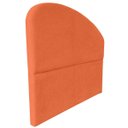 Ver imagem 4 de Cabeceira de Cama Box Estofada 120 Cm Viúva Decoração Serena Organico Curva Boucle